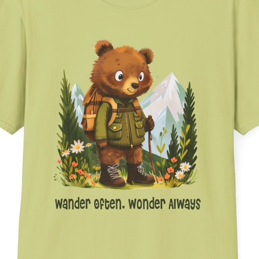 Bear Hiker Softstyle T-Shirt