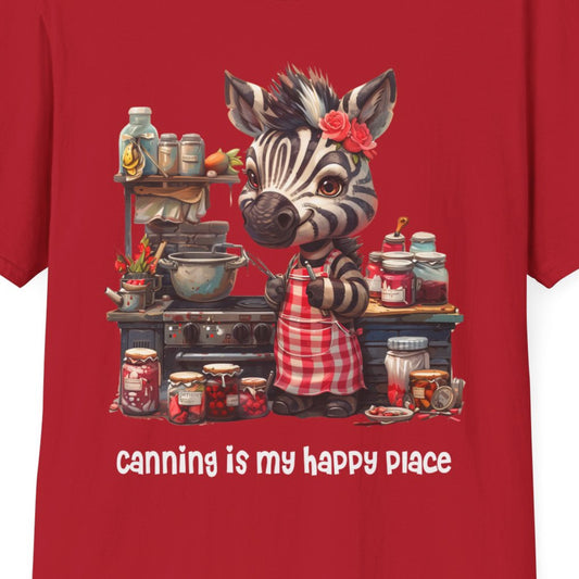 Zebra Canning Softstyle T-Shirt