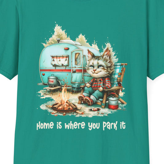 Cat Camper Softstyle T-Shirt