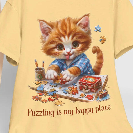 Cat Puzzler Tee