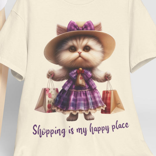 Cat Shopper Tee