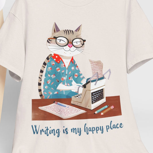 Cat Writer Tee