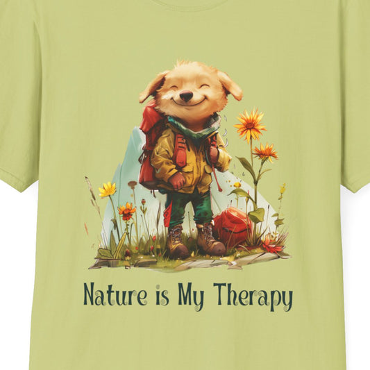 Dog Hiker Softstyle T-Shirt