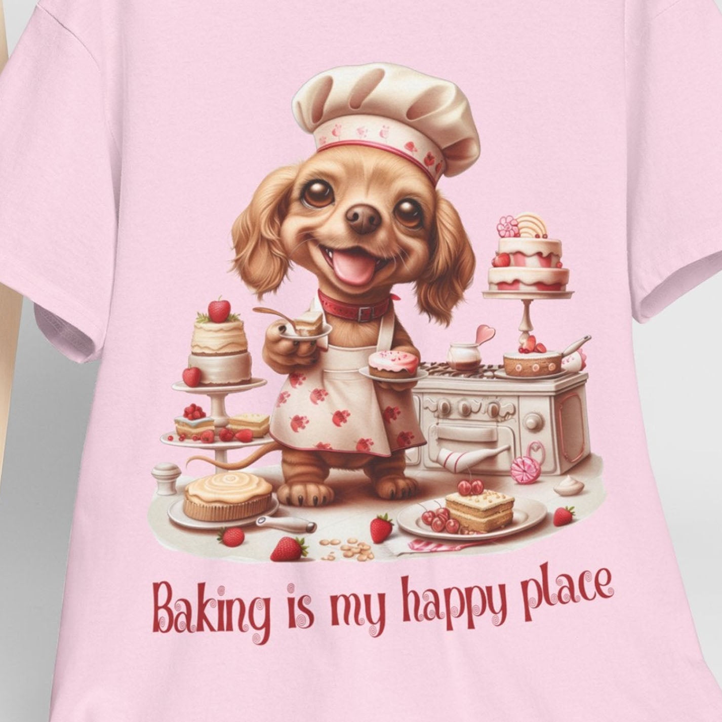 Dog Baker Chef  Tee