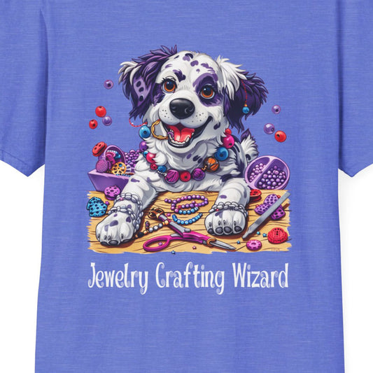 Dog Jewelry Making Softstyle T-Shirt