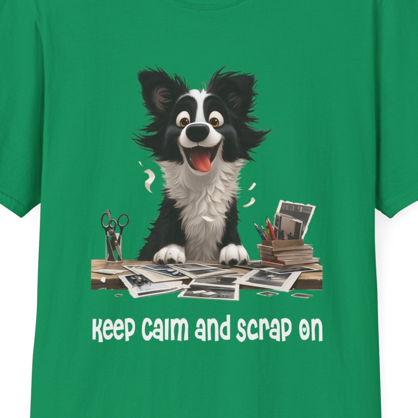 Dog Scrapbooker Softstyle T-Shirt