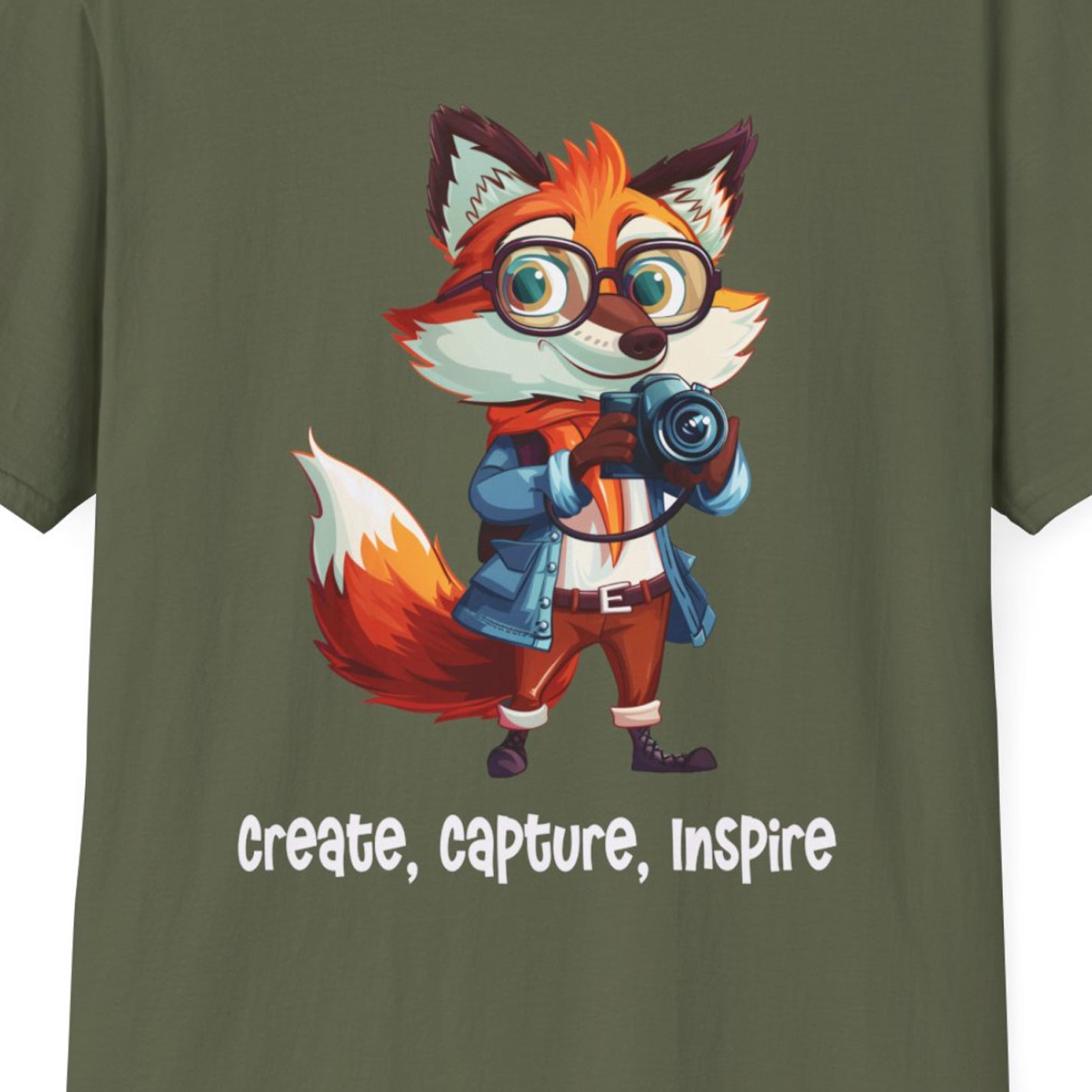 Fox Photographer Softstyle T-Shirt