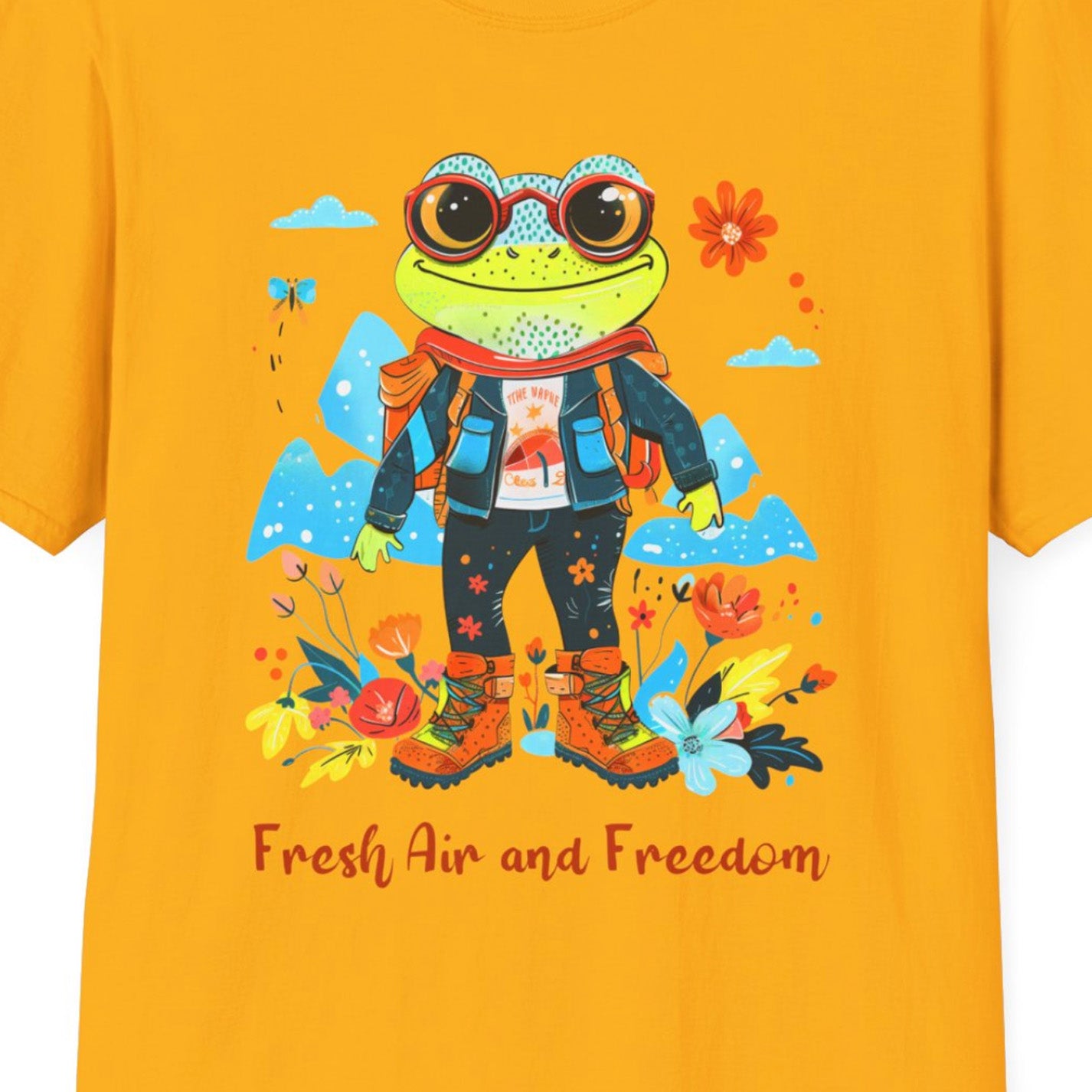 Frog Hiking Softstyle T-Shirt