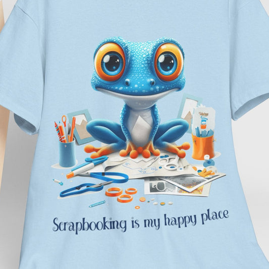 Frog Toad Scrapbooker Tee