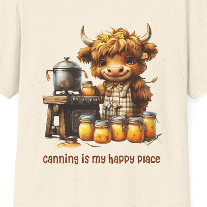 Highland Cow Canning Softstyle T-Shirt