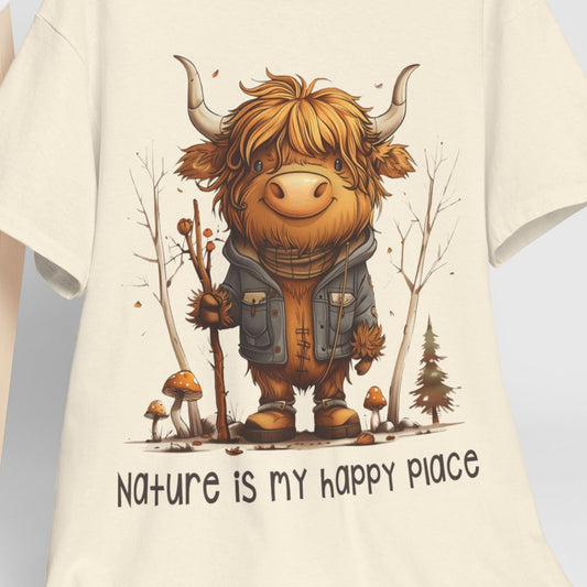 Highland Cow Hiker Tee