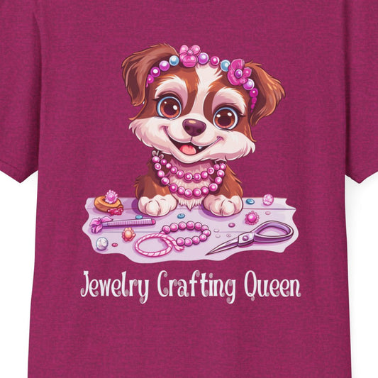 Dog Jewelry Making Softstyle T-Shirt