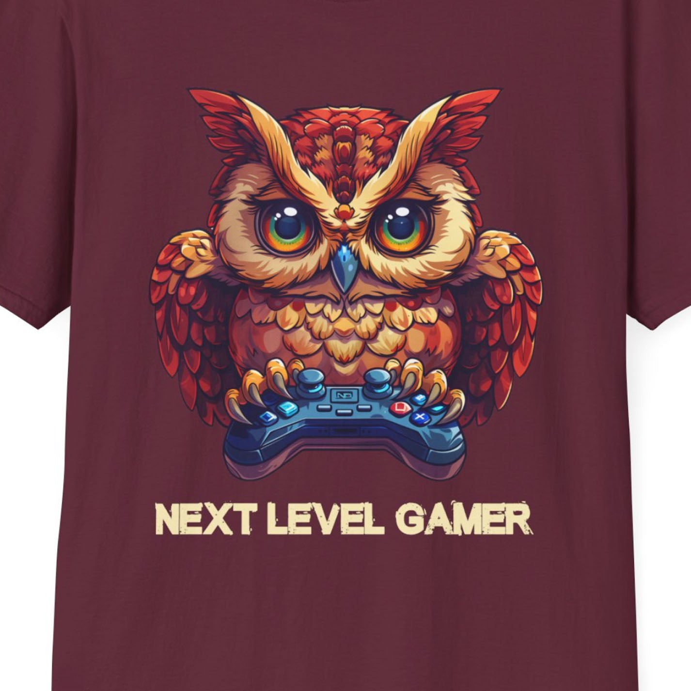 Owl Gamer Softstyle T-Shirt