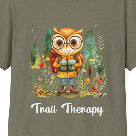 Owl Hiker Softstyle T-Shirt