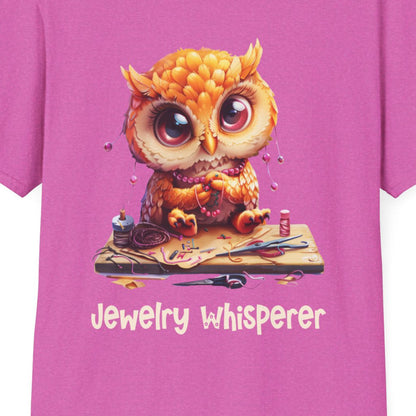 Owl Jewelry Making Softstyle T-Shirt