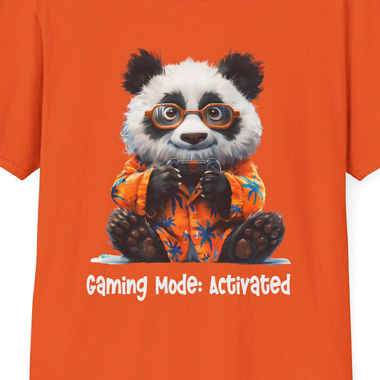 Panda Bear Gamer Softstyle T-Shirt