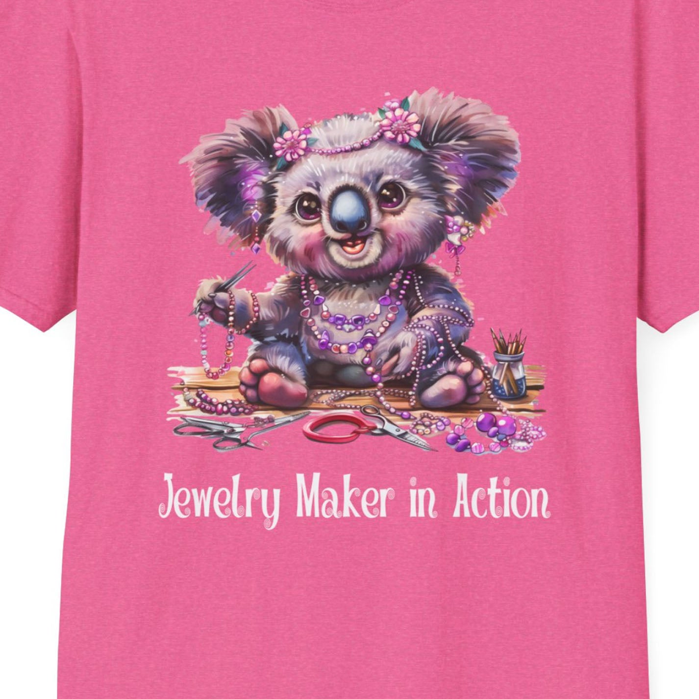 Koala Bear Jewelry Making Softstyle T-Shirt