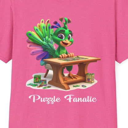 Peacock Puzzler Softstyle T-Shirt