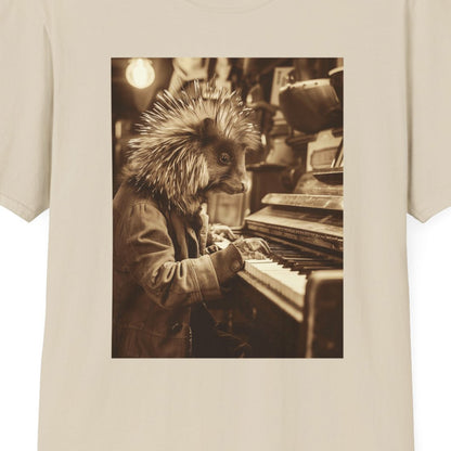 Vintage Western Porcupine Piano Softstyle T-Shirt