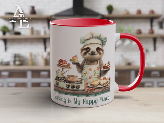 Sloth Baker Mug