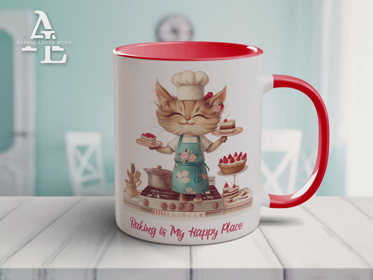 Cat Baker Mug