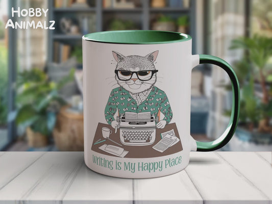 Cat Writer Mug