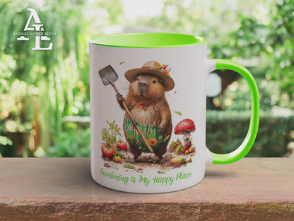 Capybara Gardener Mug