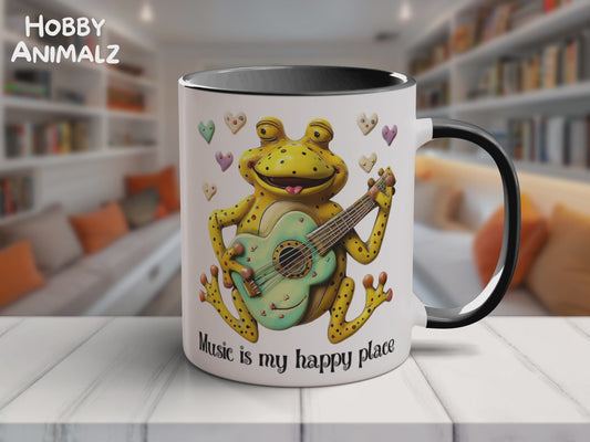 Frog Musician Mug