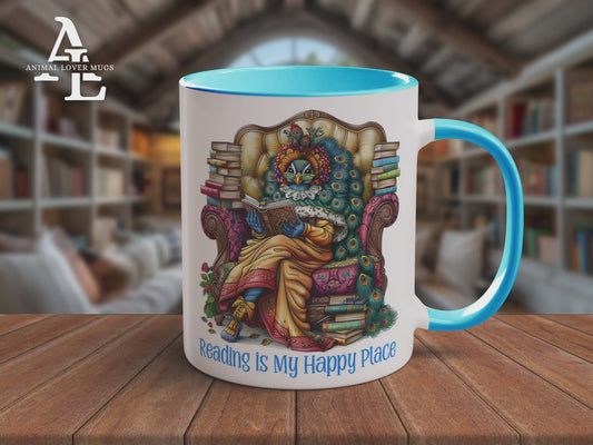 Peacock Reading Mug