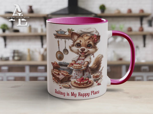 Wolf Baker Mug