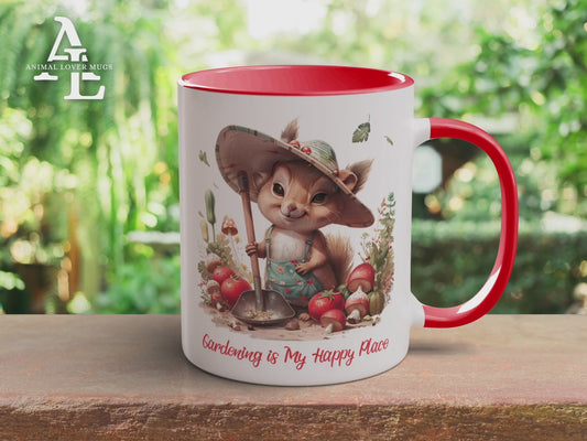 Squirrel Gardener Mug