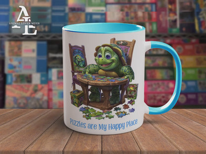 Turtle Puzzler Mug