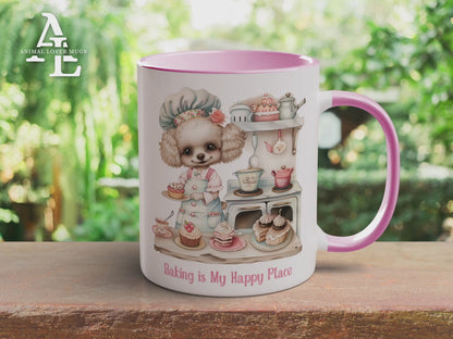 Poodle Baker Mug