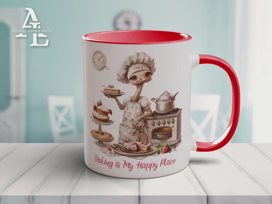 Ostrich Baker Mug