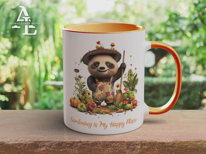 Panda Bear Gardener Mug