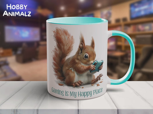 Squirrel Gamer Mug