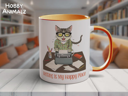 Cat Writer Mug