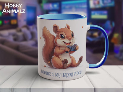 Squirrel Gamer Mug