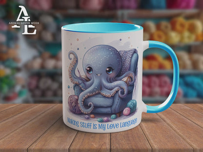 Octopus Crocheter Mug