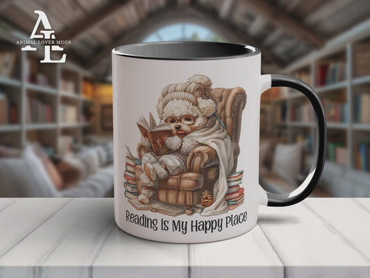 Poodle Reading Mug