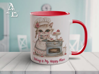 Cat Baker Mug