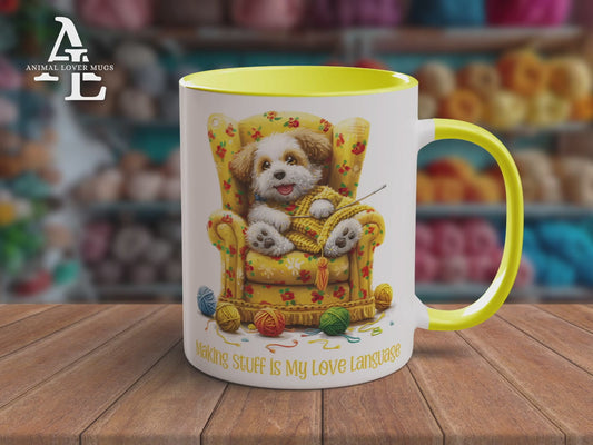 Dog Crocheter Mug