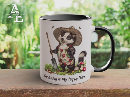 Skunk Gardener Mug