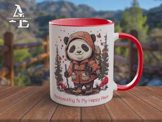 Panda Bear Backpacker Mug