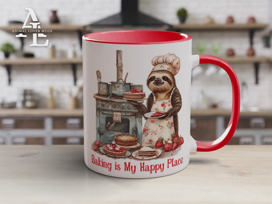 Sloth Baker Mug