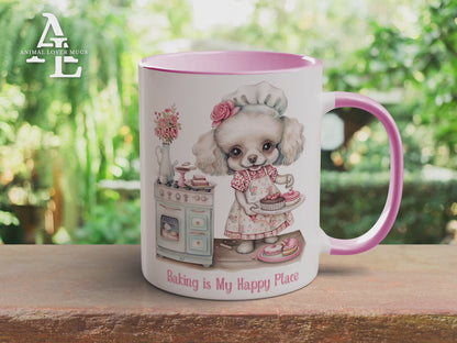 Poodle Baker Mug