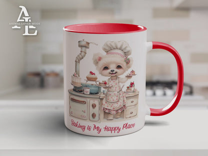 Poodle Baker Mug