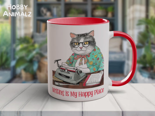 Cat Writer Mug