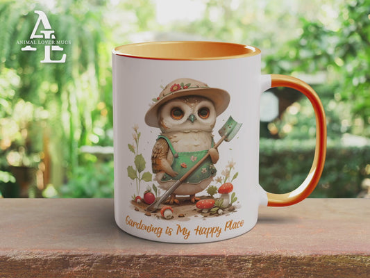 Owl Gardener Mug