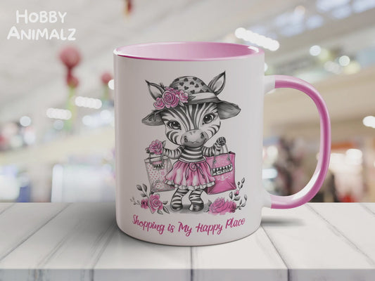 Zebra Shopper Mug